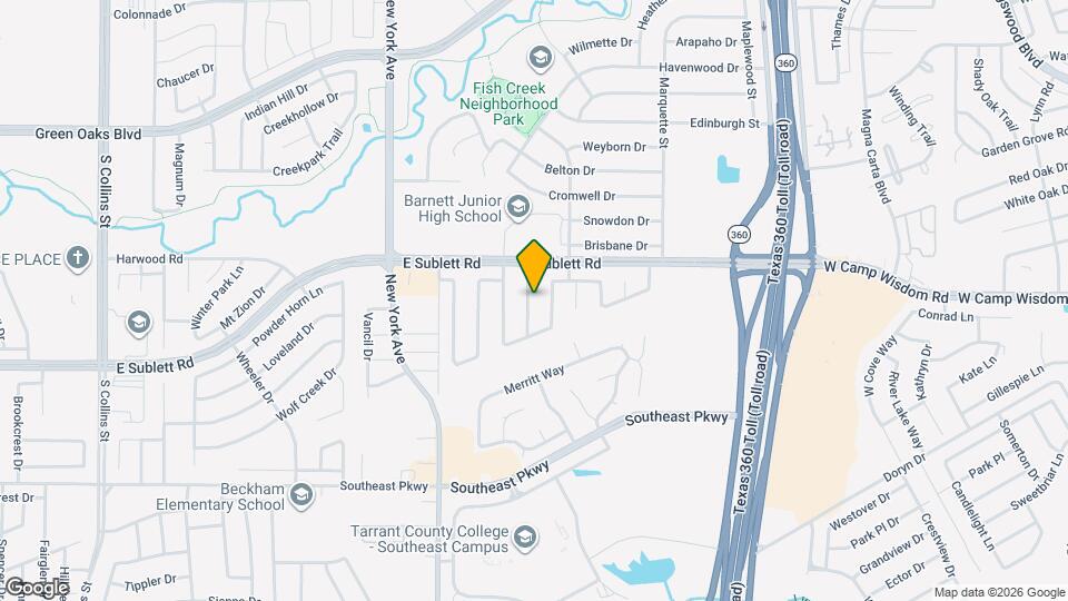 6015 Harwood Crossing Dr Map and Location Details