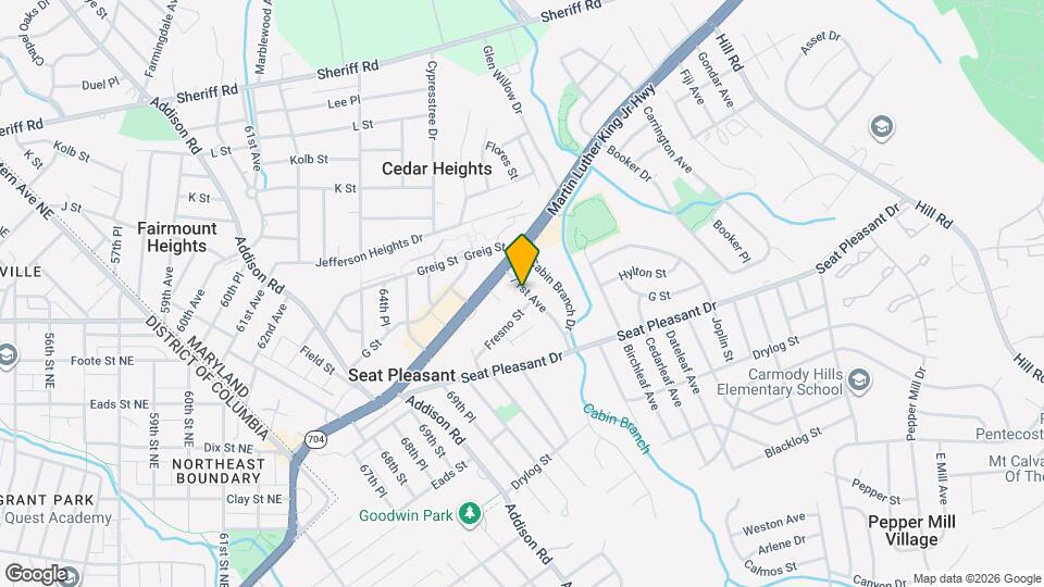 702 71st Ave Map and Location Details