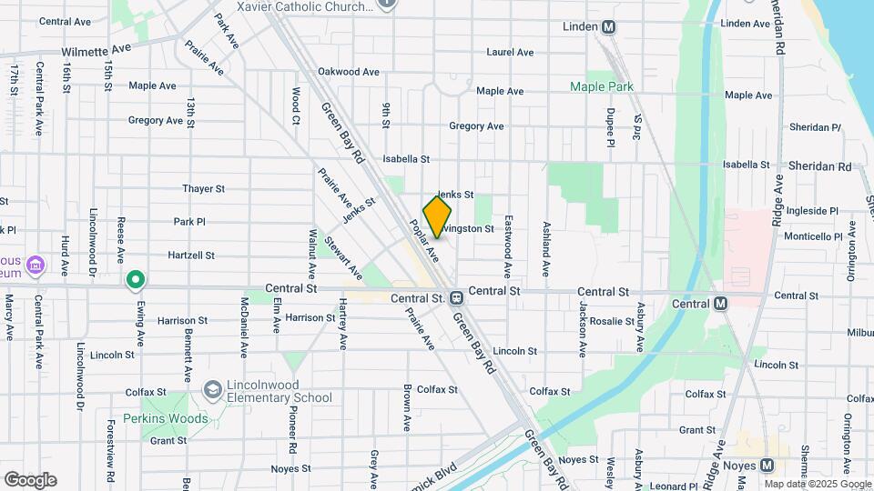 2635 Poplar Ave Map and Location Details