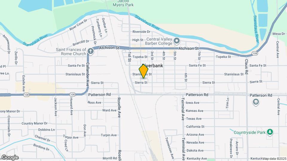 3205 Sierra St Map and Location Details