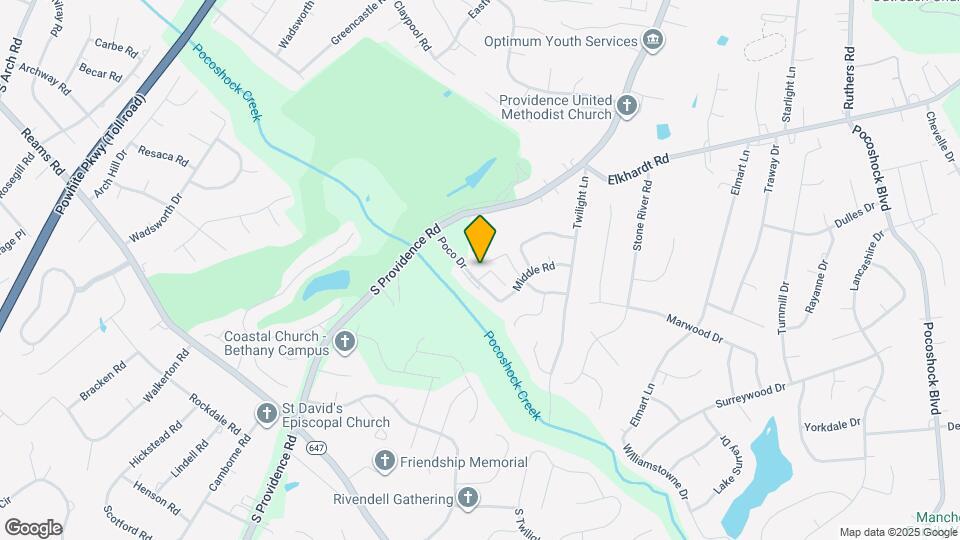 1403 Calander Ct Map and Location Details