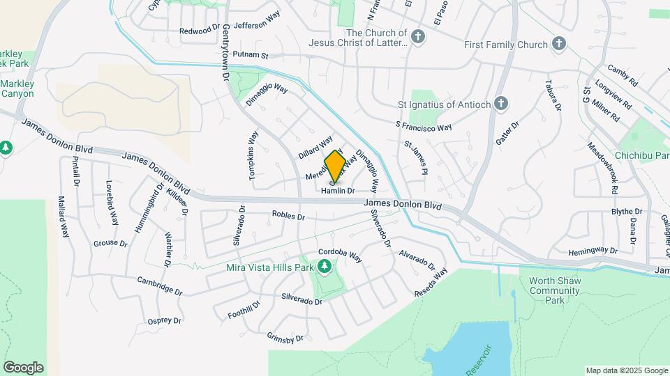 2216 Hamlin Dr Map and Location Details