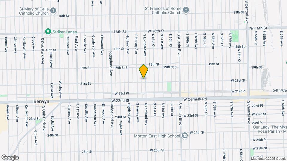 1940 Lombard Ave Map and Location Details
