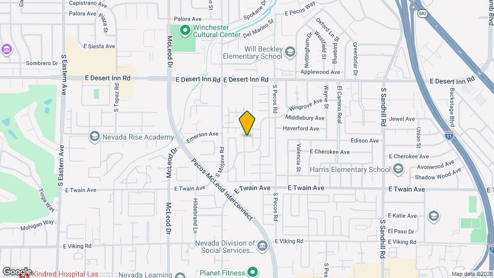 3518 Blackstone St Map and Location Details