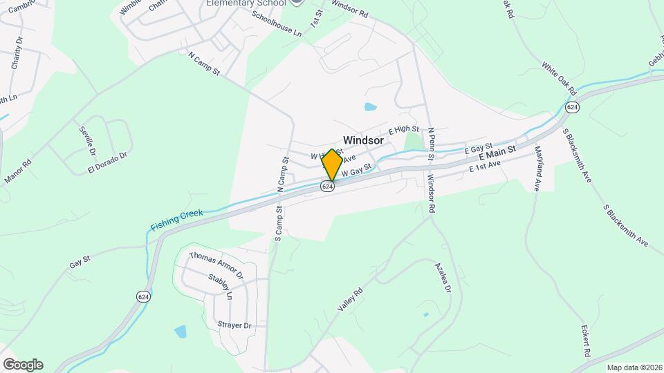 118 W Main St Map and Location Details