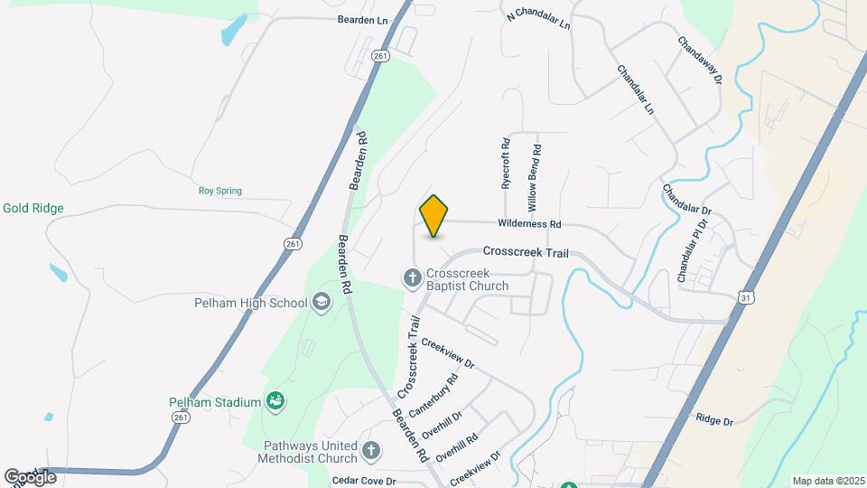 409 Crosscreek Cir Map and Location Details