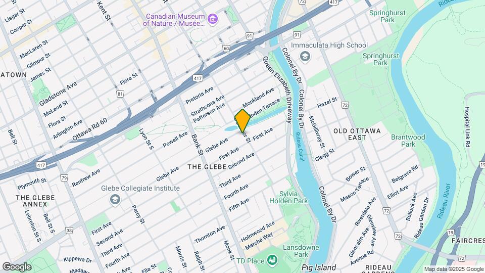 550 O'Connor St Map and Location Details
