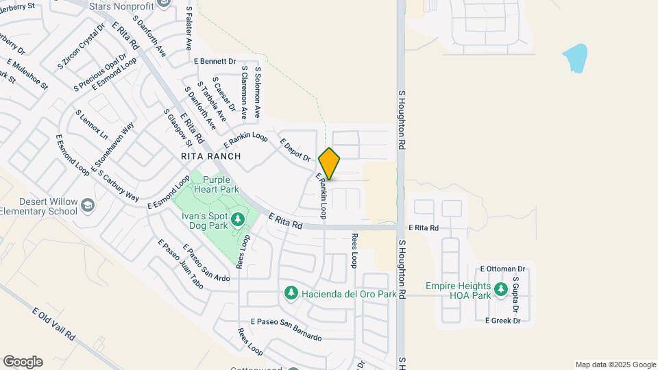 10099 E Sunset Meadow Pl Mapa y Detalles de la Ubicación