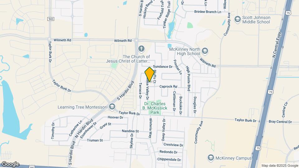 2804 Mesa Valley Dr Map and Location Details