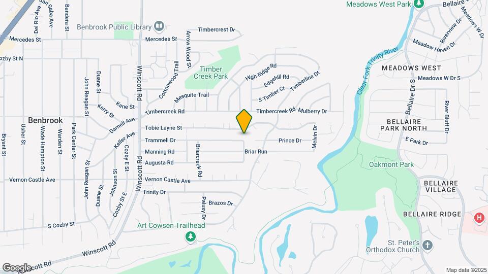 1537 Trammell Dr Mapa y Detalles de la Ubicación