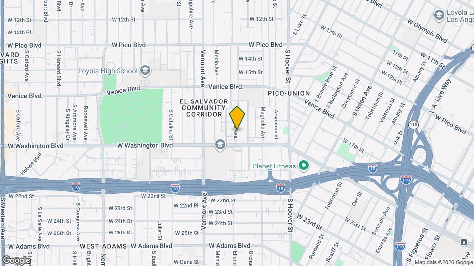 1822 Orchard Ave. Map and Location Details