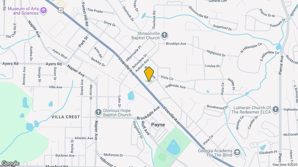 136 Tyrone Blvd Map and Location Details