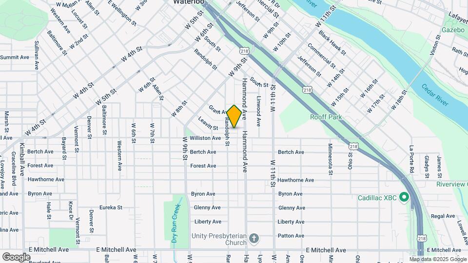 1320 Leavitt St Map and Location Details