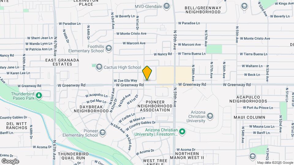 6037 W Zoe Ella Way Map and Location Details