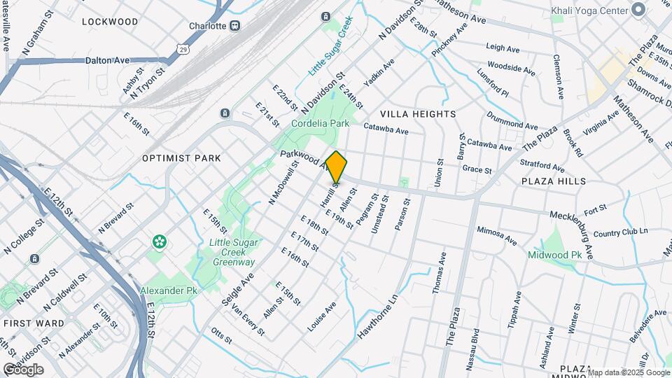 1704 Harrill St Map and Location Details