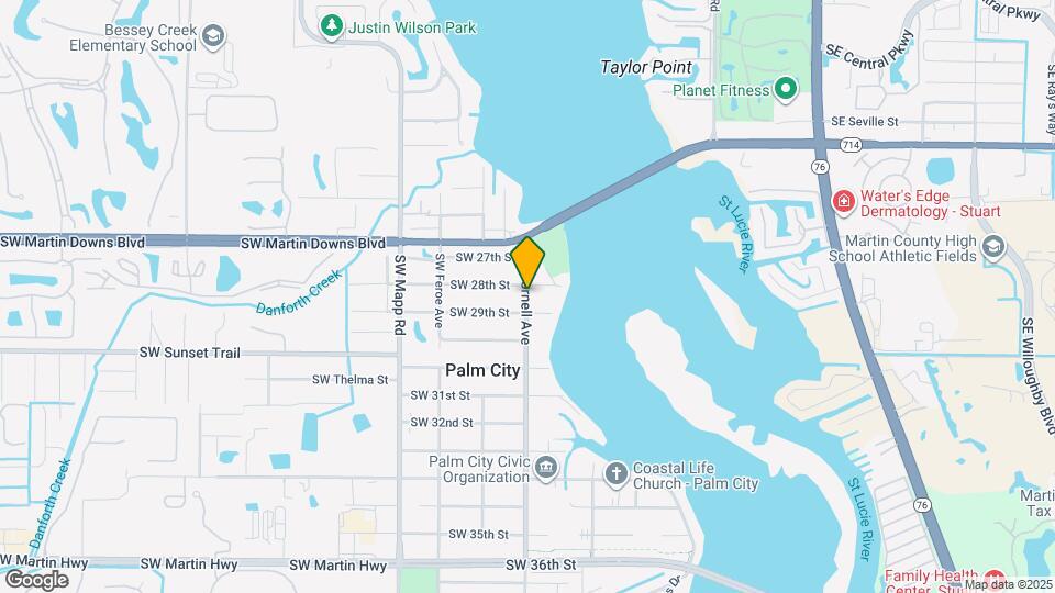 2819 SW Cornell Ave Map and Location Details