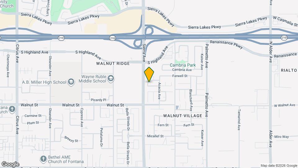 16920 Los Cedros Ave Map and Location Details