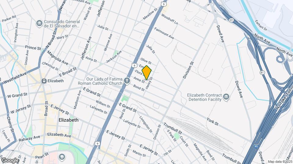 907 Anna St Map and Location Details