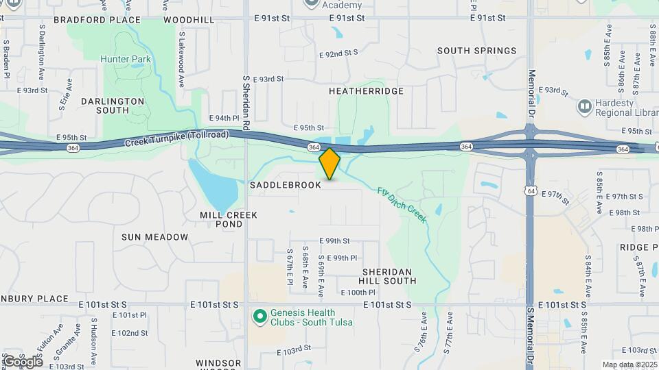 6913 E 97th St Map and Location Details