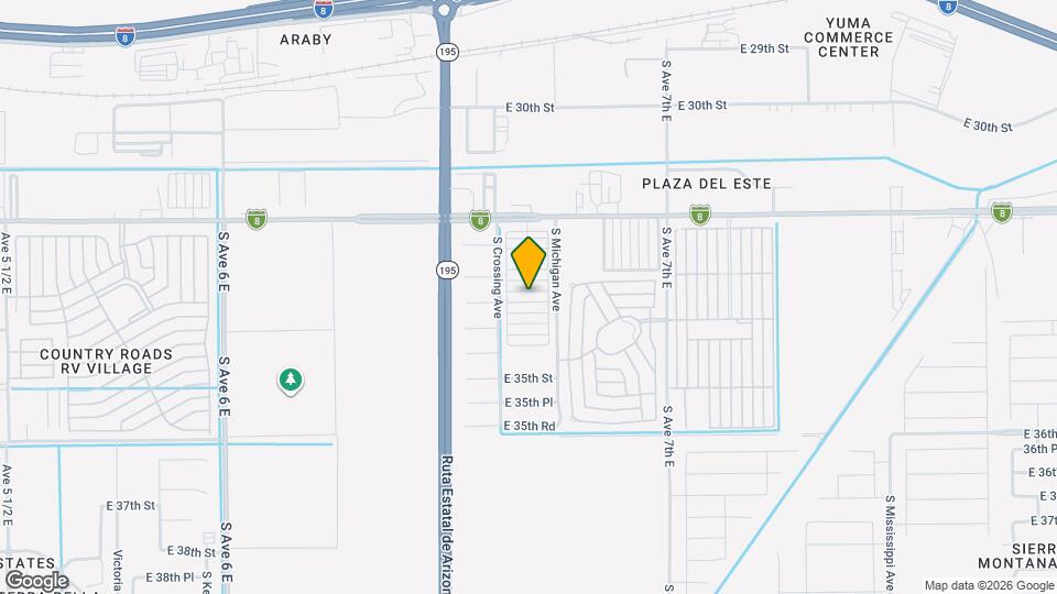 6649 E 32nd St Map and Location Details