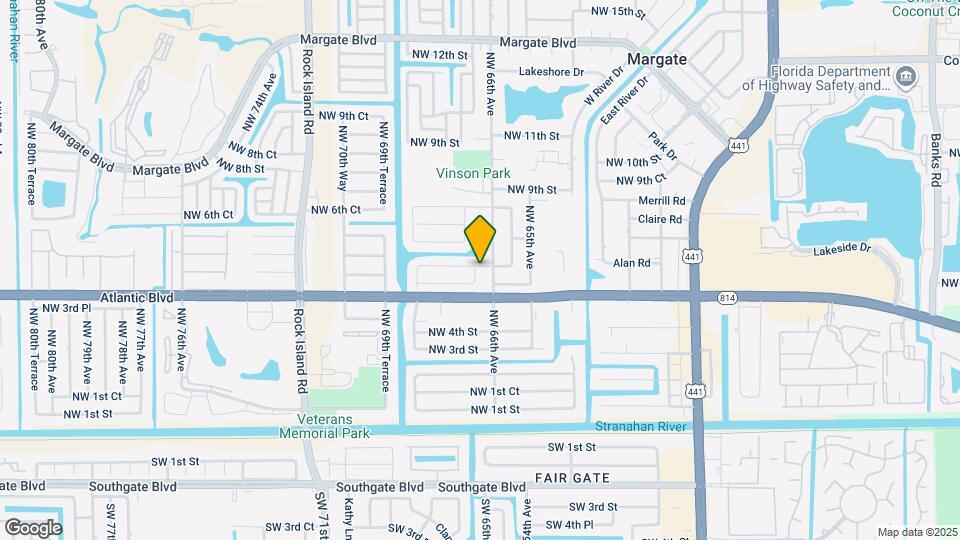 630 NW 67th Terrace Map and Location Details