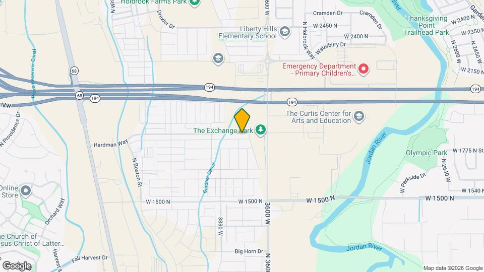 3696 W 1850 N Mapa y Detalles de la Ubicación