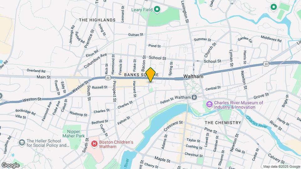 25 Grant St Mapa y Detalles de la Ubicación