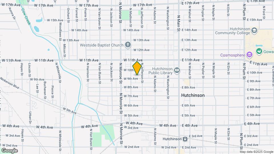 312 W 9th Ave Map and Location Details