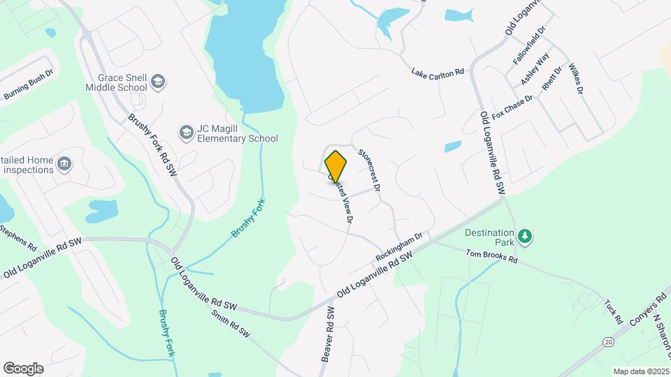 450 Crested View Dr Map and Location Details