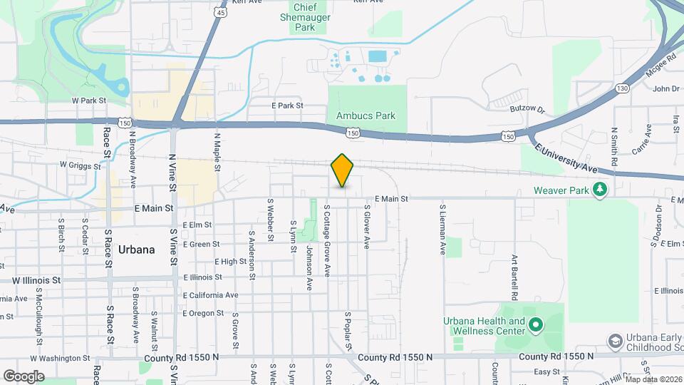 1108 E Main St Map and Location Details