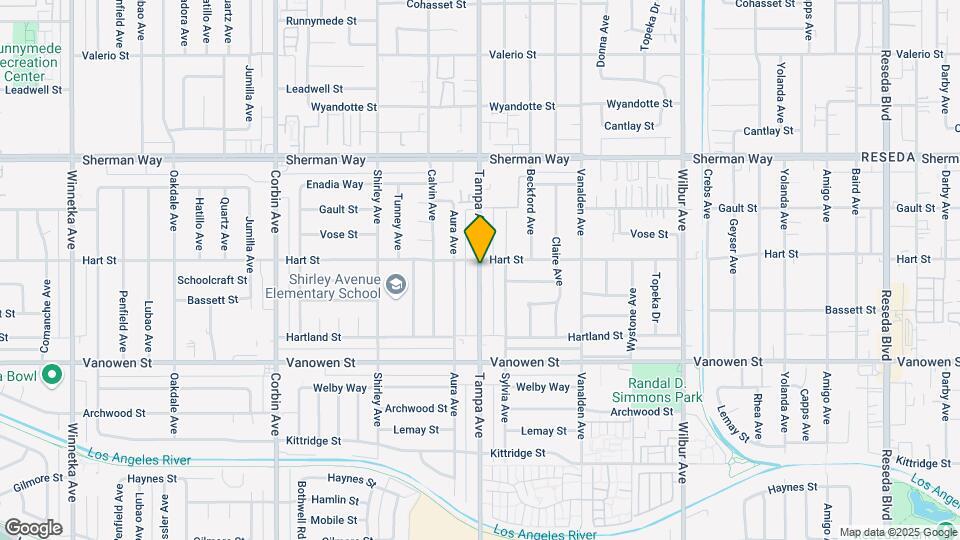 6952 Tampa Ave Mapa y Detalles de la Ubicación
