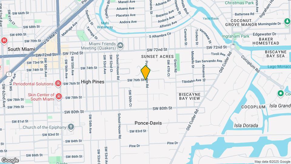 4920 SW 76th St Map and Location Details