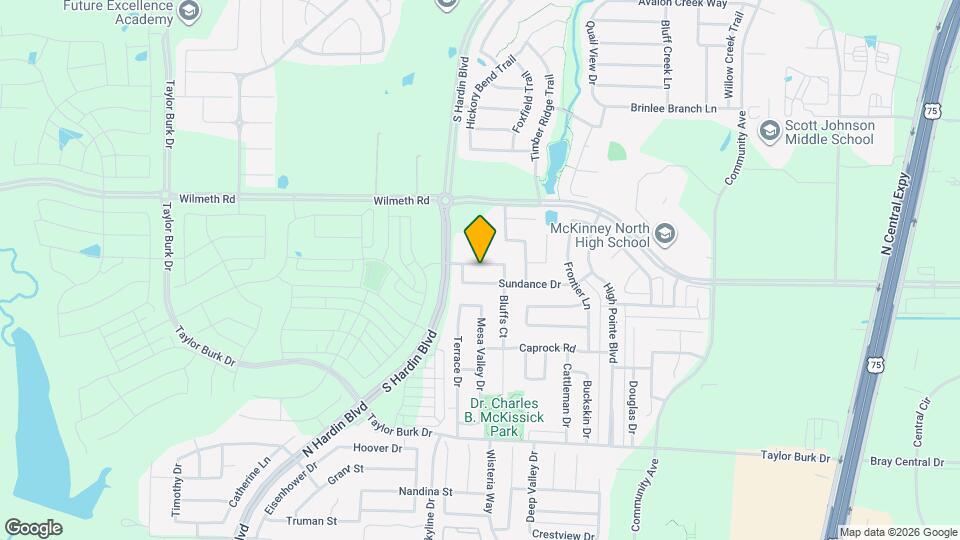 2821 Briargrove Ln Map and Location Details