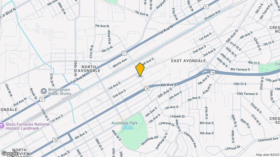Avondale East Mapa y Detalles de la Ubicación