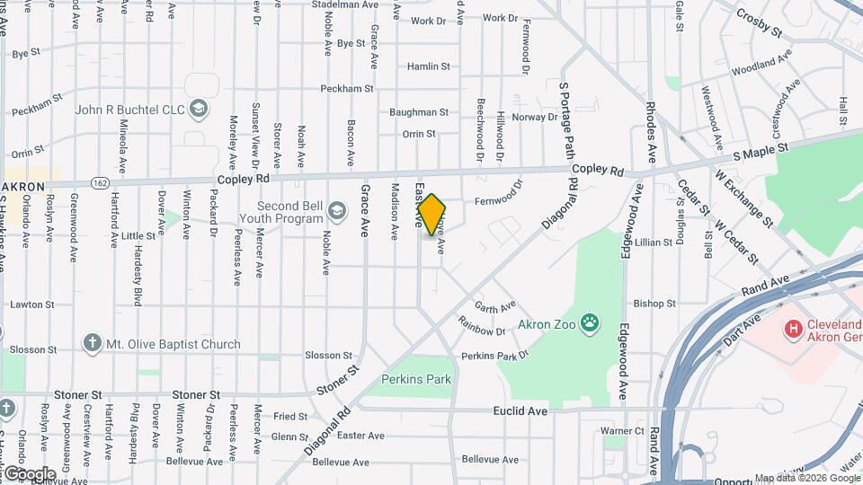 613 Wildwood Ave Map and Location Details