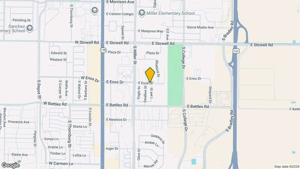 1503 Lark St Map and Location Details