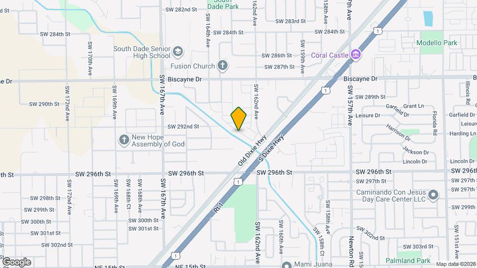 29240 SW 163rd Ct Map and Location Details