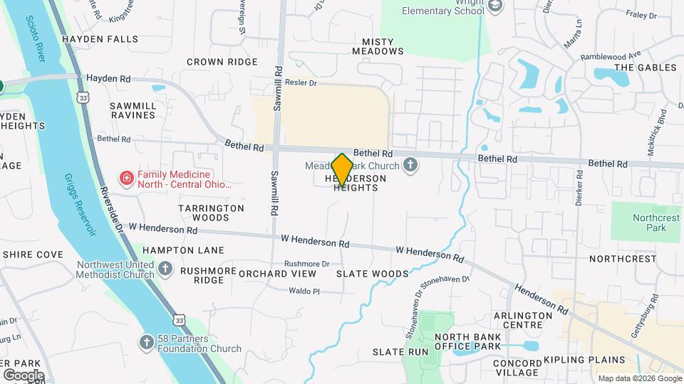 5300 Darlington Rd Map and Location Details