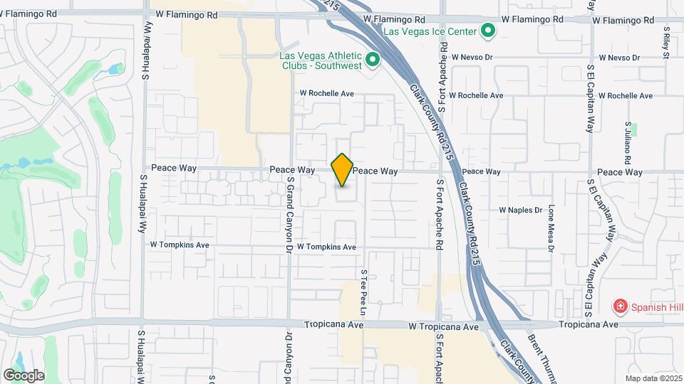 4570 Sparwood Dr Map and Location Details