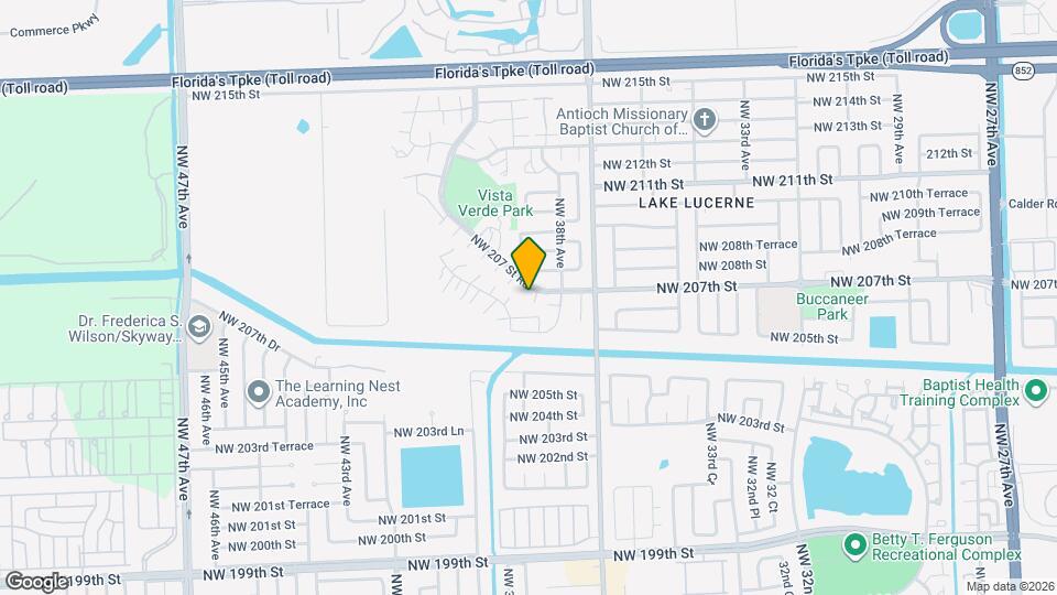 3856 NW 207 St Rd Map and Location Details