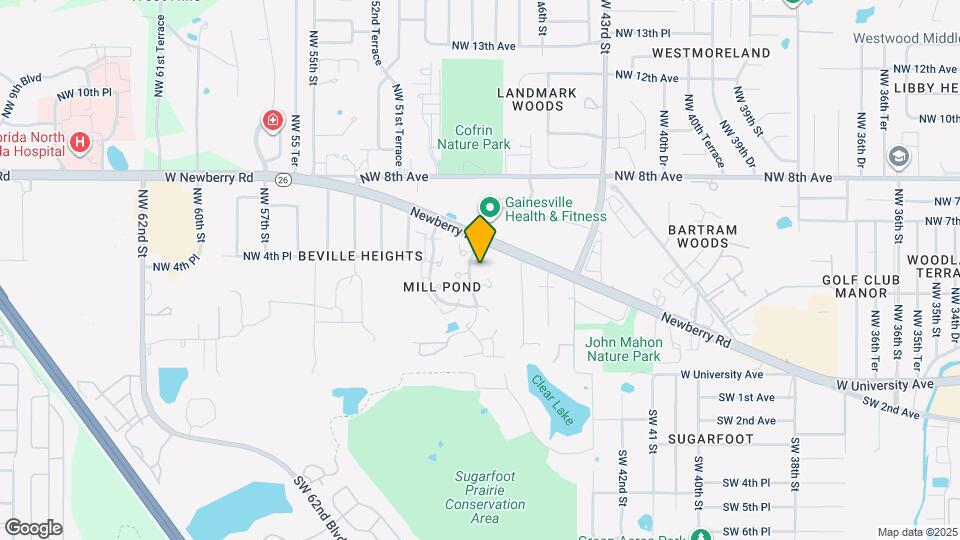 413 NW 48th Blvd Map and Location Details