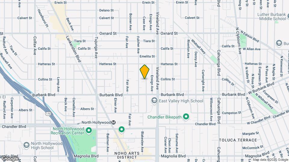 5655 Case Ave Map and Location Details