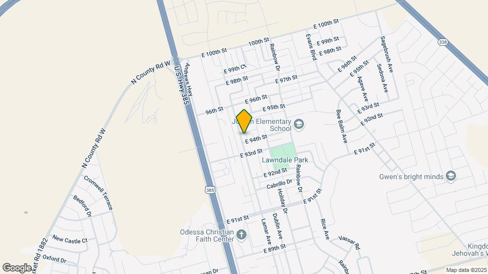 9404 Lamar Ave Mapa y Detalles de la Ubicación