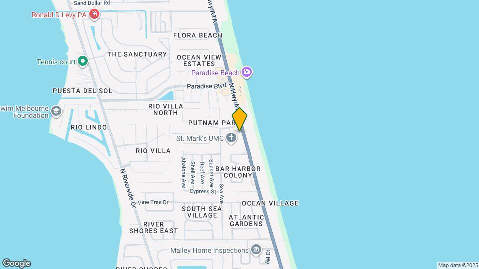 1251 Beachside Ln Map and Location Details