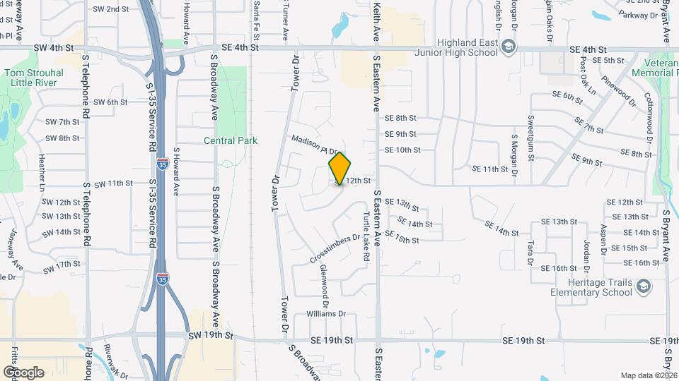 621 Stoneridge Dr Map and Location Details