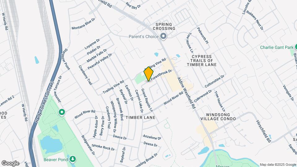 2702 Forestbrook Dr Map and Location Details