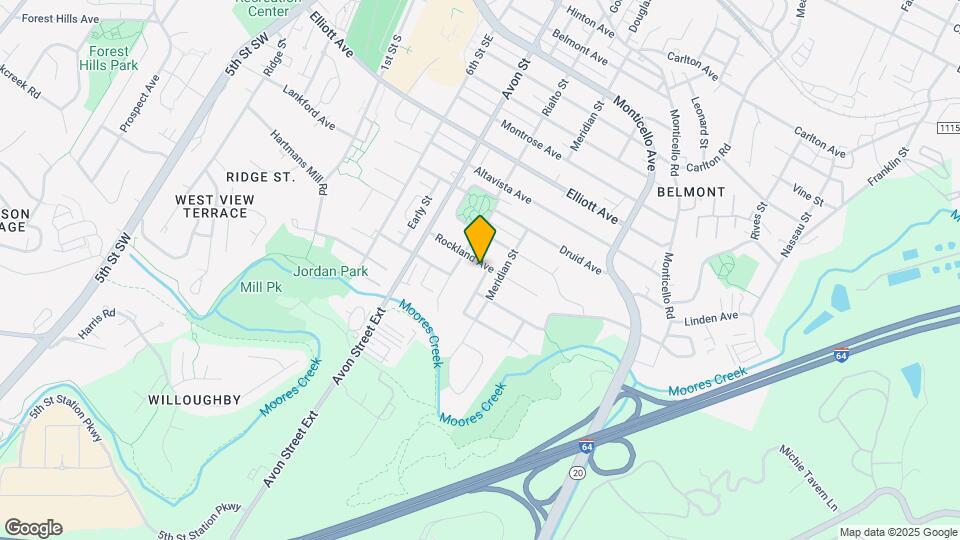 810 Rockland Ave Map and Location Details