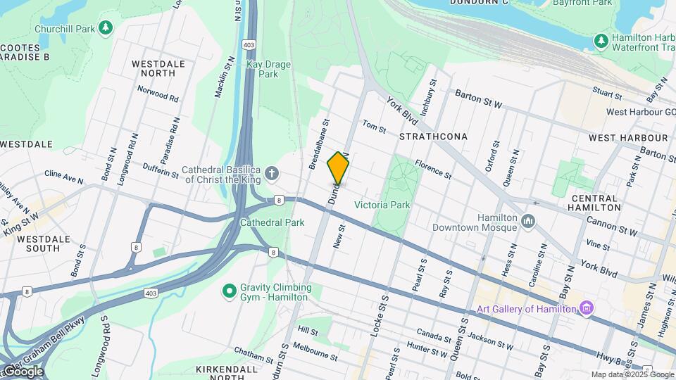 34 Dundurn St N Map and Location Details