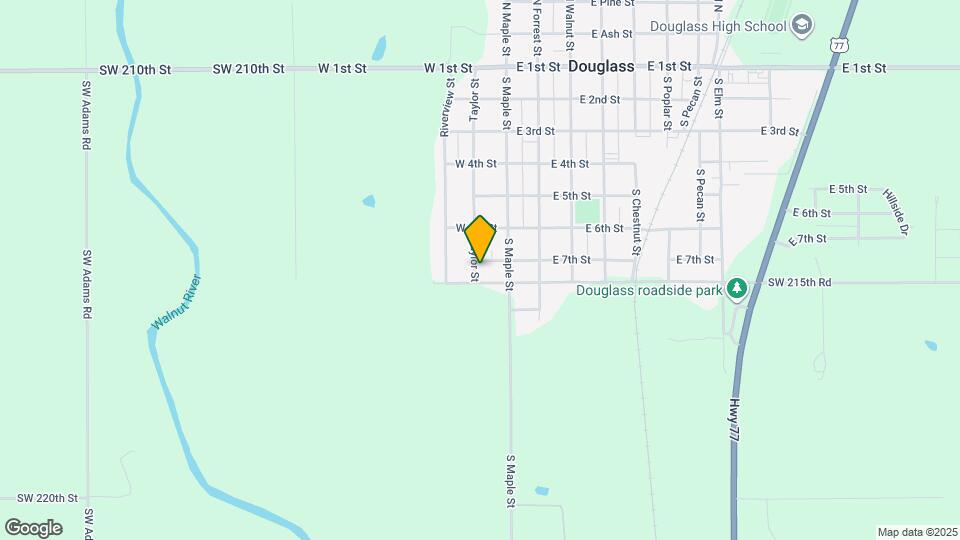 702 S Taylor St Map and Location Details