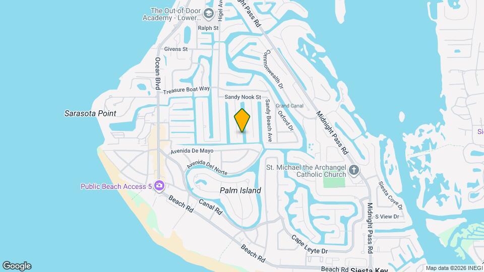 5165 Sandy Cove Ave Map and Location Details